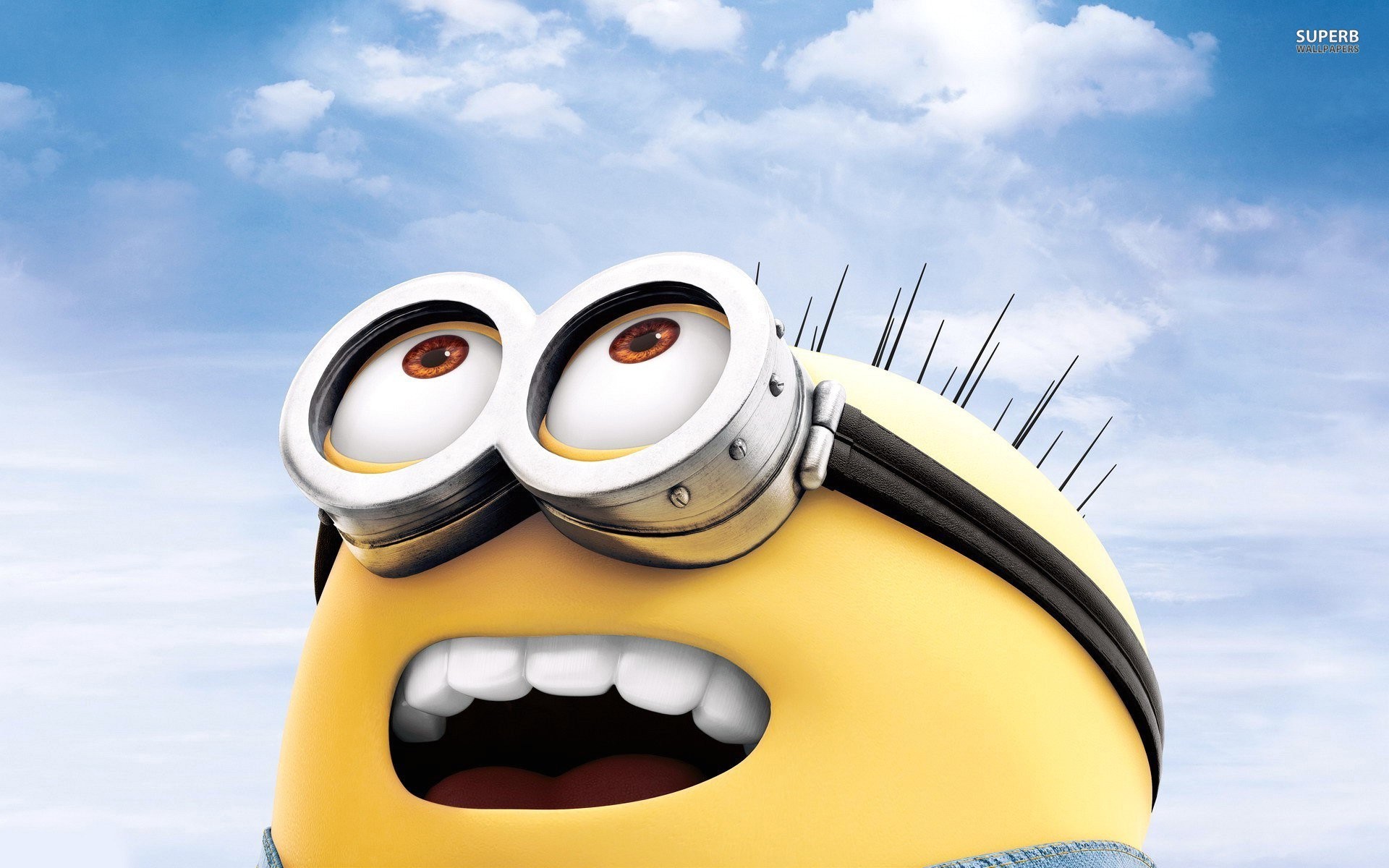 Minion, Cielo, Nuvole, Primo piano, 1920x1200, sfondo MacBook Pro