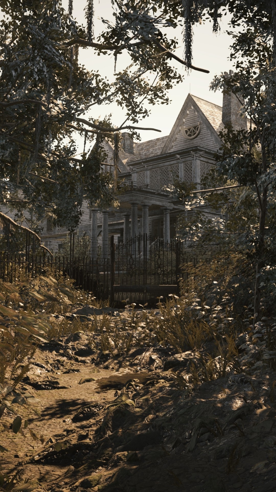 Resident Evil 7: Biohazard, Villa Baker, Verticale, Bosco, Horror, wallpaper per smartphone