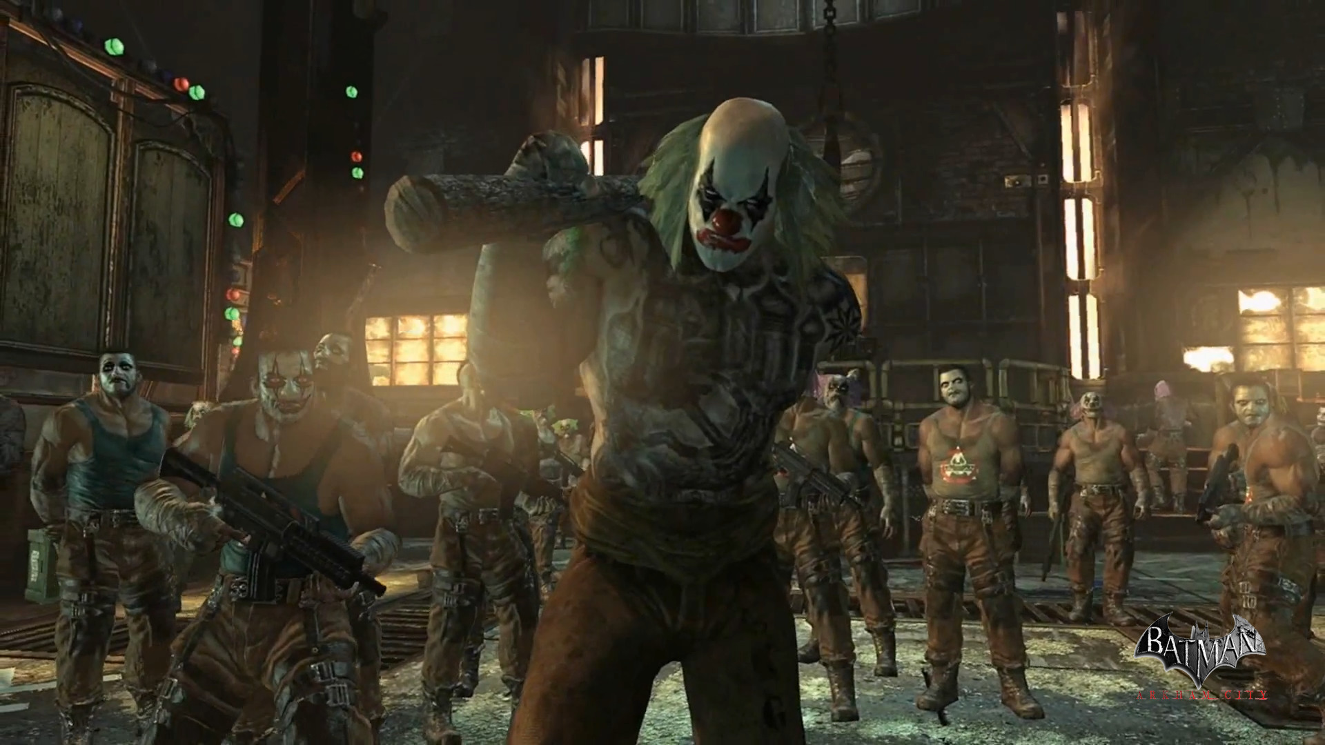 Gotham City, Batman: Arkham City, Joker, Scagnozzi, 1920x1080, immagine di sfondo