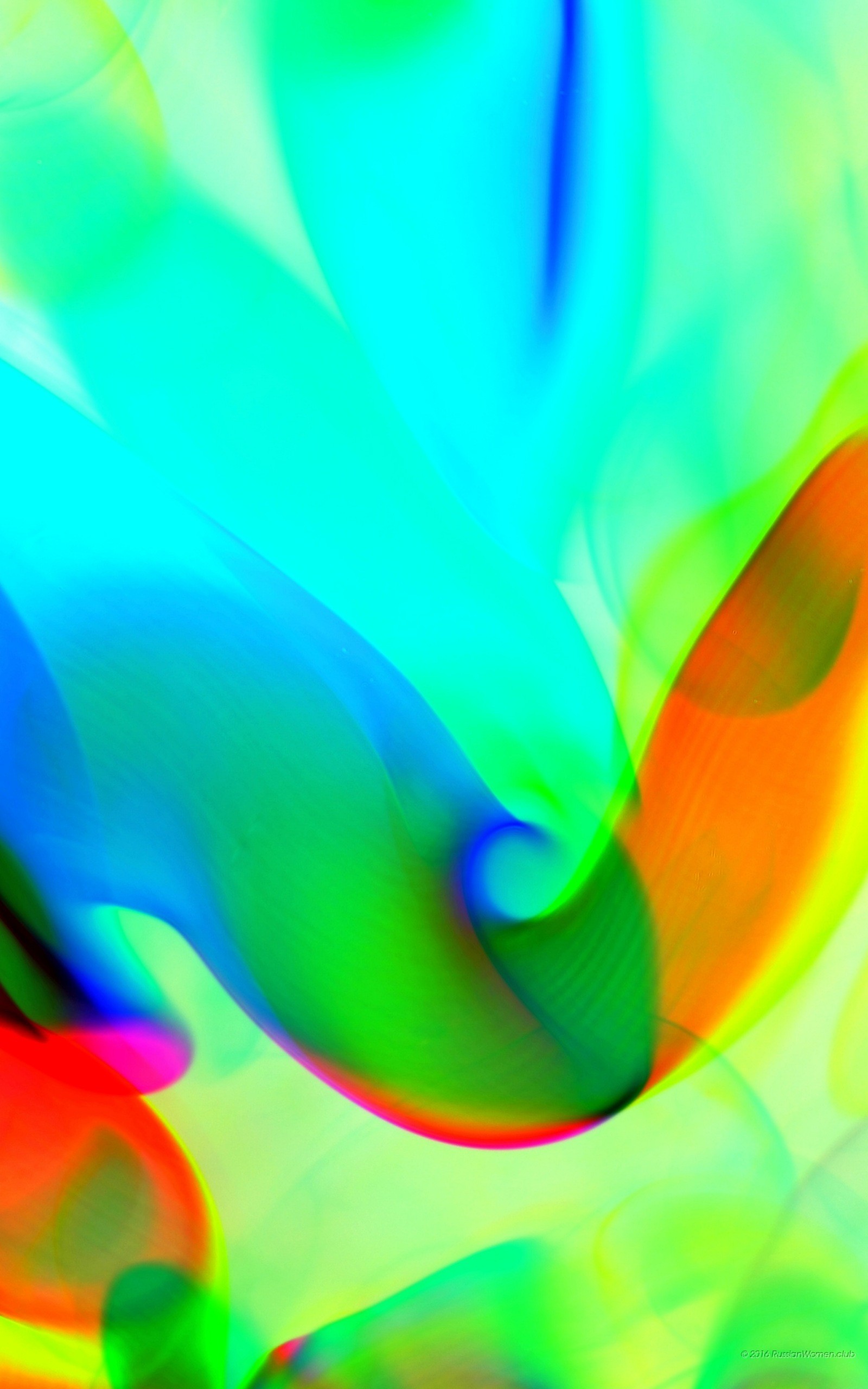 Arte astratta, Turchese, Verde, QHD+, sfondo per smartphone