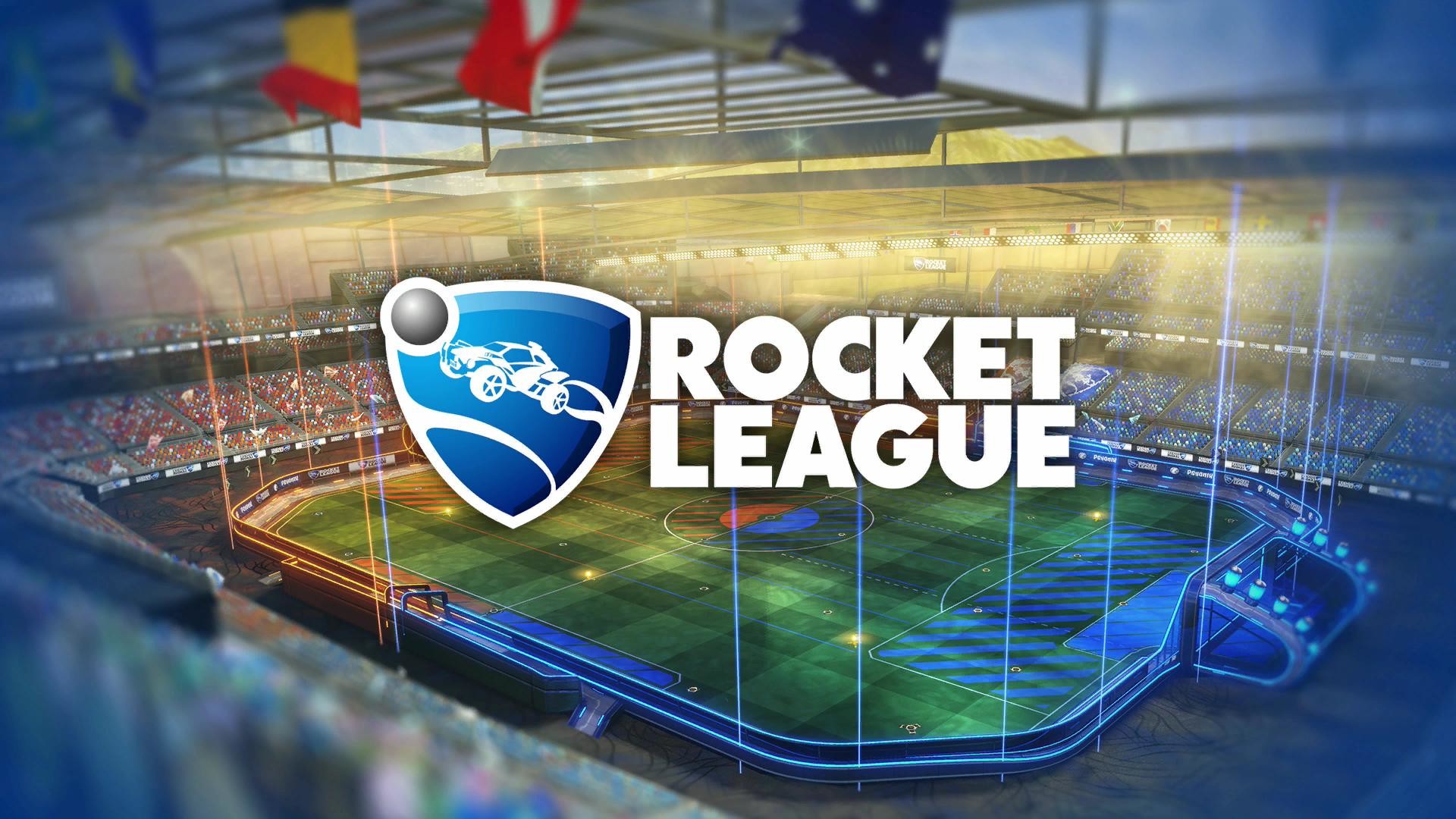 Rocket League, Logo, Stadio, Campo, Full HD, sfondo per portatile