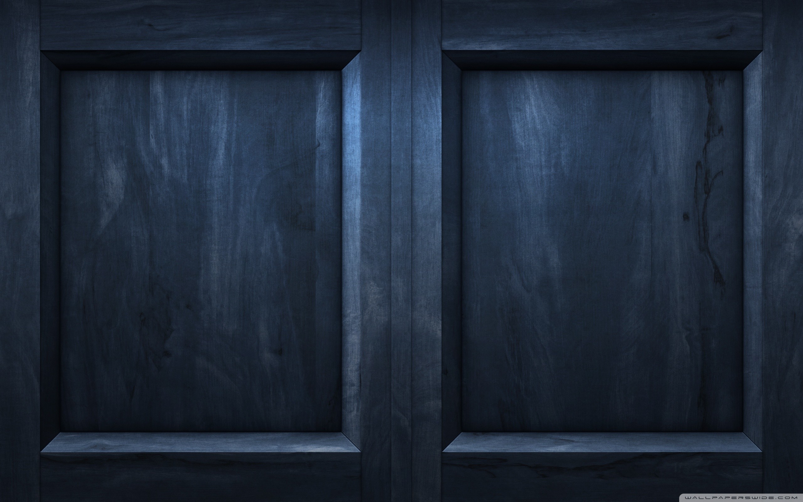 Porta della TARDIS, TARDIS, Doctor Who, Legno blu, 2K, sfondo Windows 11