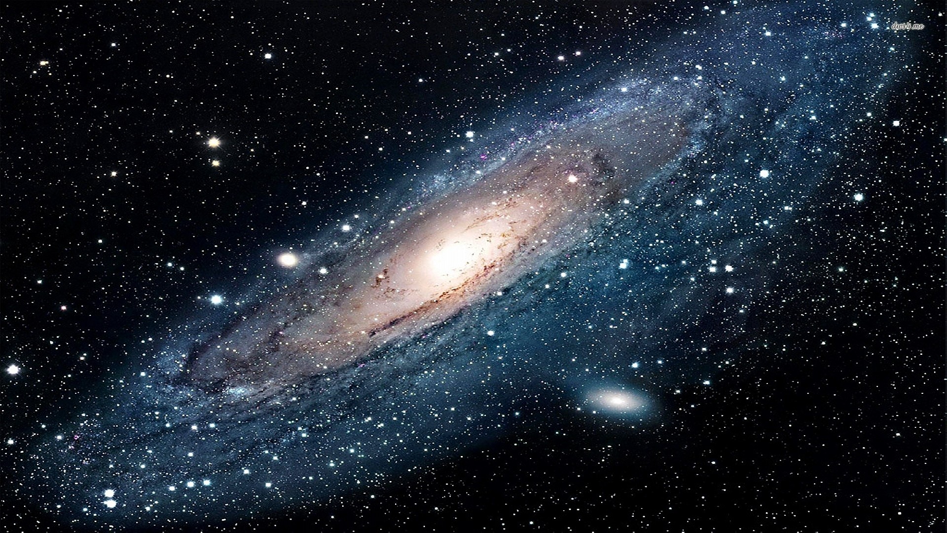 Galassia di Andromeda, M31, Stelle, Full HD, sfondo desktop