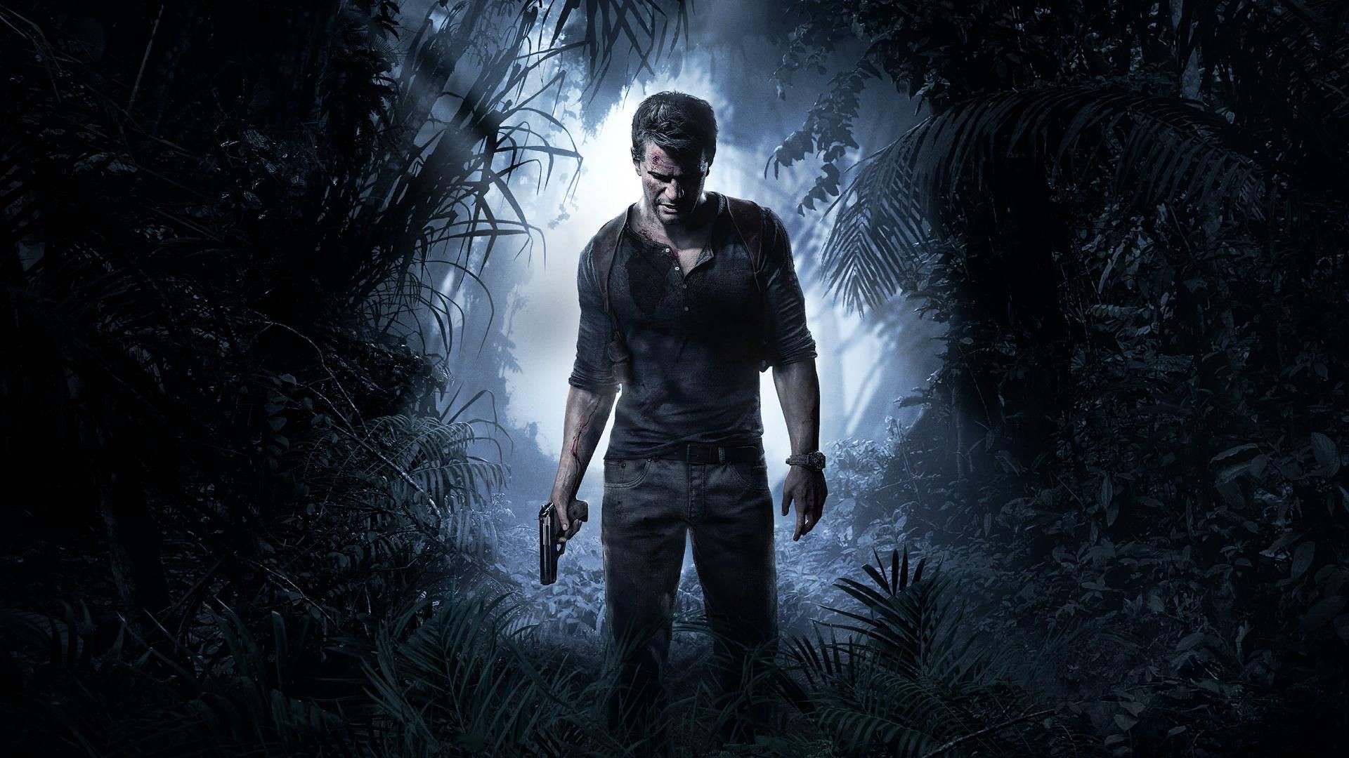 Nathan Drake, Uncharted 4, Giungla, Full HD 1080p, sfondo desktop