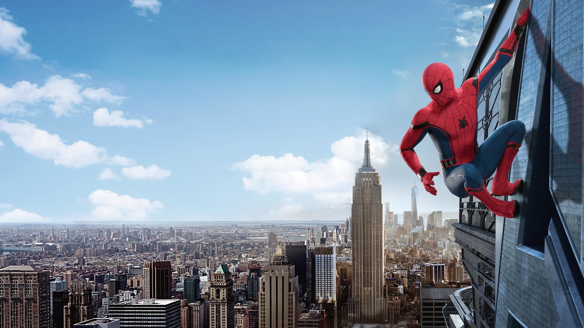 Spider-Man, Spider-Man: Homecoming, Empire State Building, New York, sfondo per portatile