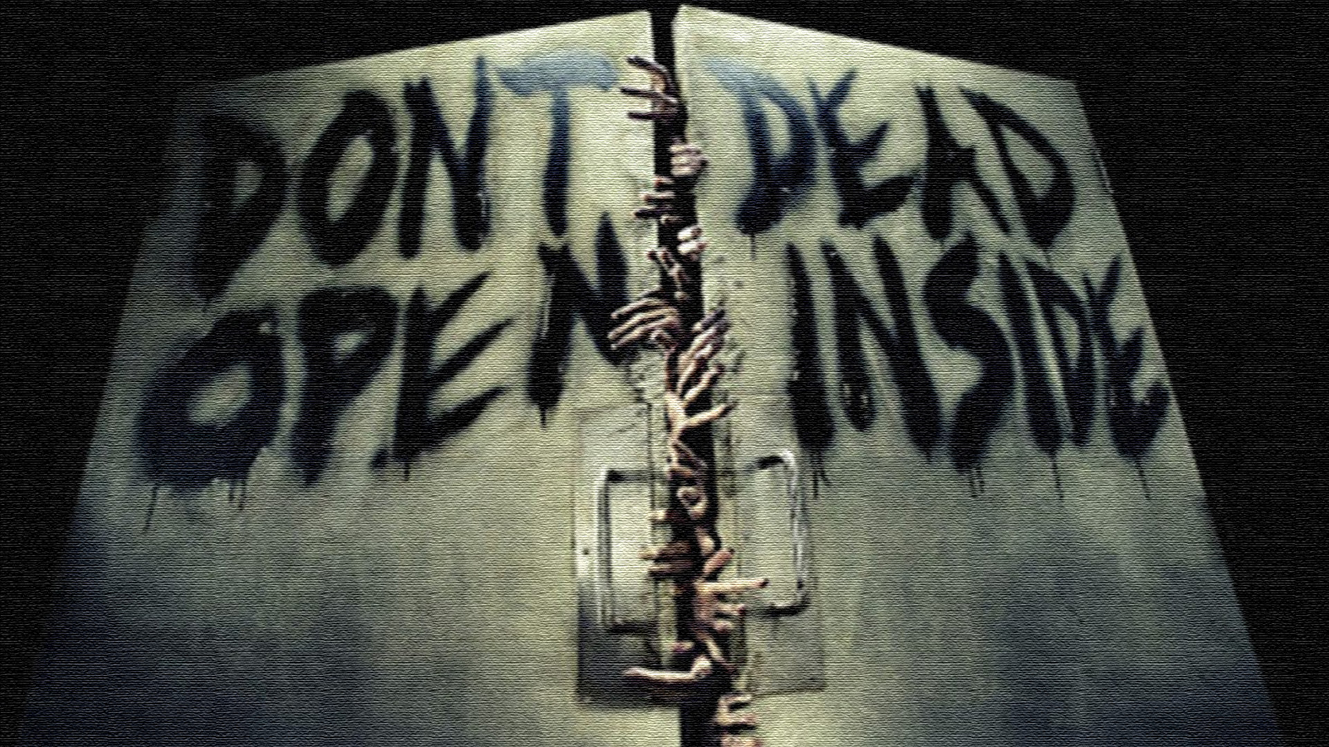 The Walking Dead, Don't Open Dead Inside, Zombie, Porta, Full HD, sfondo per PC