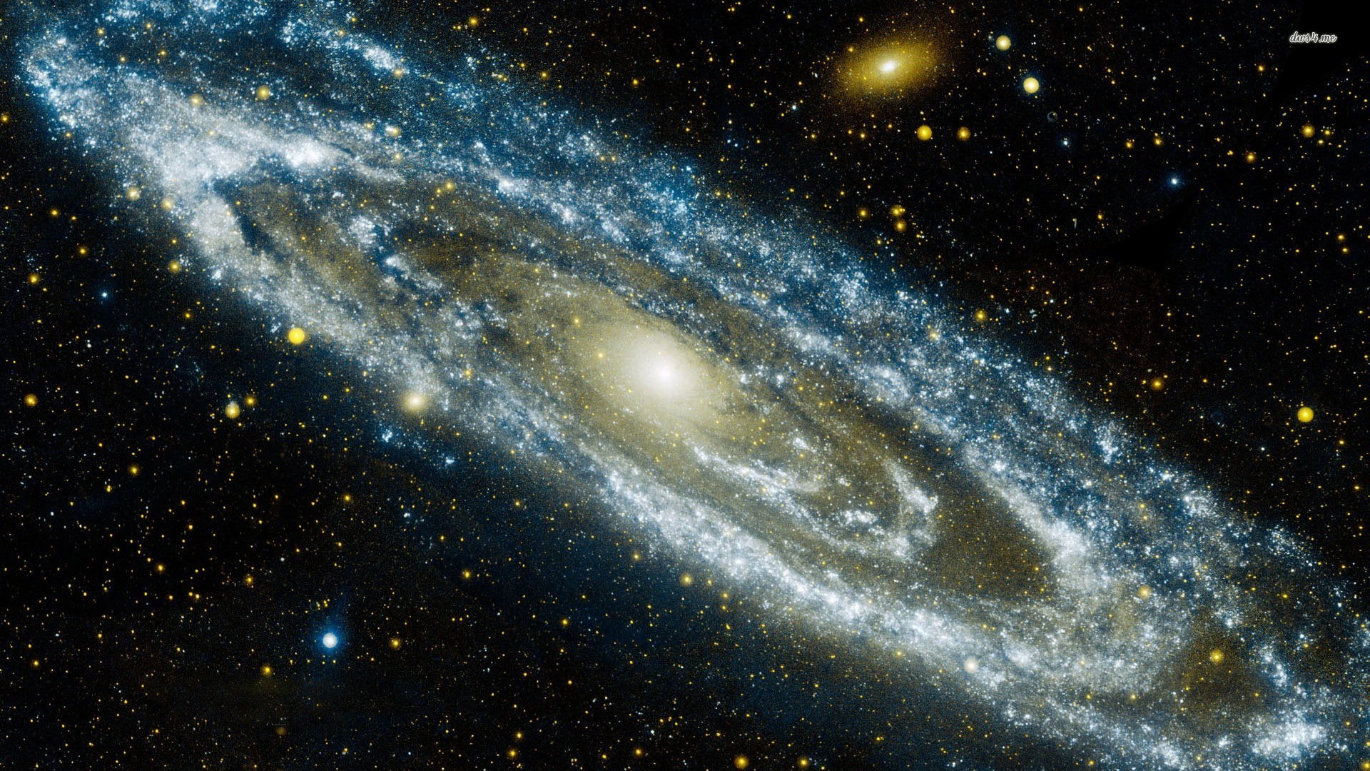 Galassia di Andromeda, Spazio, Stelle, Full HD, sfondo desktop